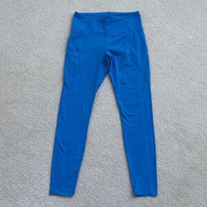 Lululemon Blue High-Waisted Leggings